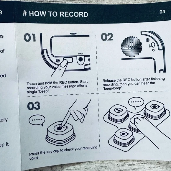 MewooFun Pet Recordable Training Buzzers - Picture 8 of 12